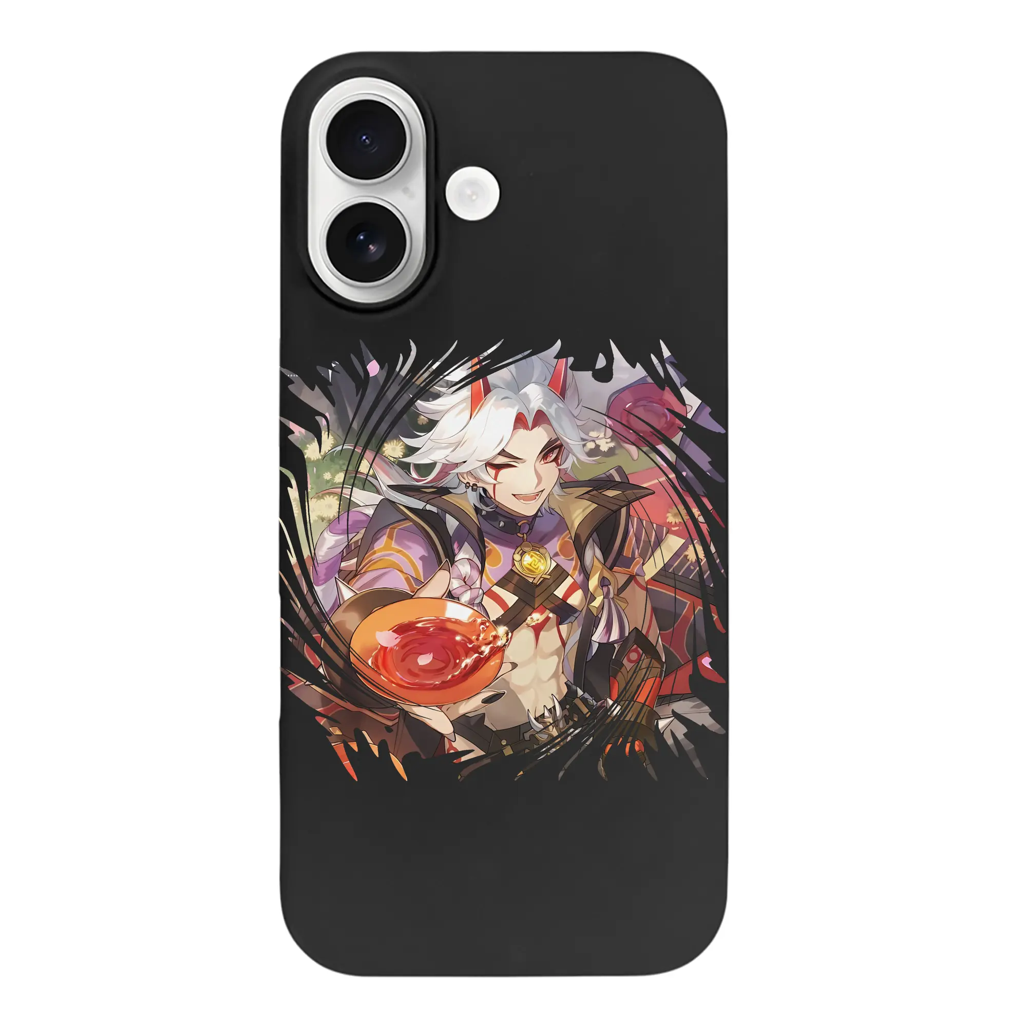 原 神 グッズ 荒瀧 一 斗 - iPhone 17 シリーズ シリコンケース 薄型 耐衝撃 指紋防止 ソフトタッチカバー 精密フィット 傷防止 保護ケース iPhone 17/17 Air/17 Pro/17 Pro Max 対応